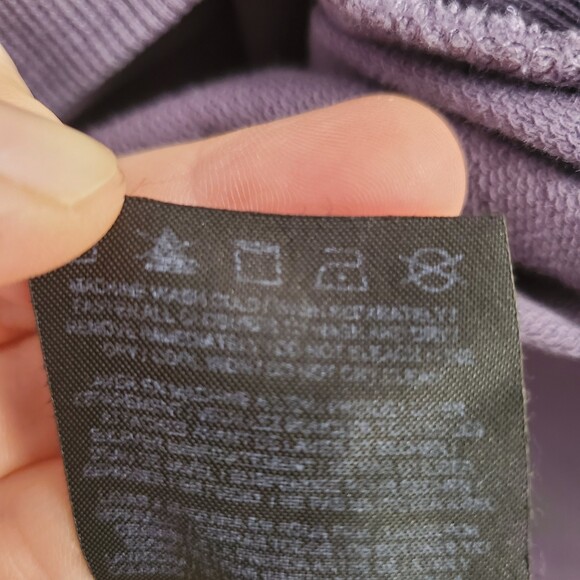 2XL Saks Fifth Avenue Madison Supply Purple Crewneck Utility Sweater Shirt Men - Picture 6 of 12